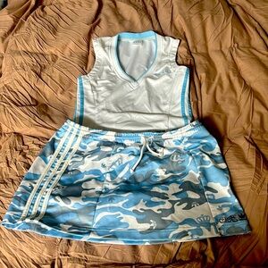 Missy Elliott for adidas skirt outfit